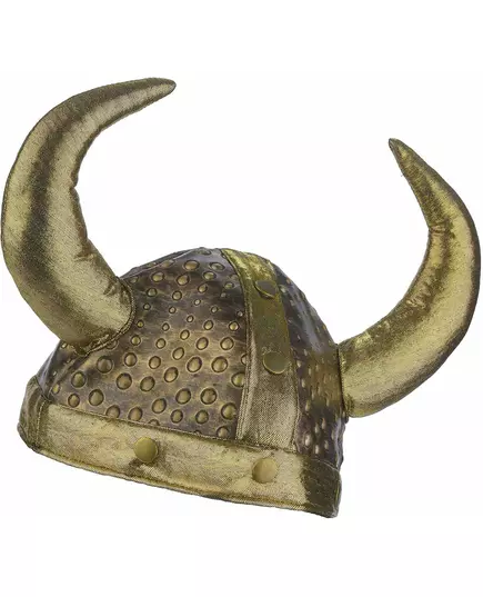 Dorosły metaliczny miękki hełm wikinga, image 2