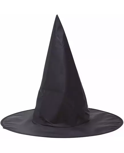 Halloweenowy czarny kapelusz czarownicy, image 2