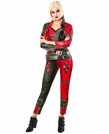Kostium kombinezon Harley Quinn damski - Legion samobójców 2™, Rozmiar: Large, image 2
