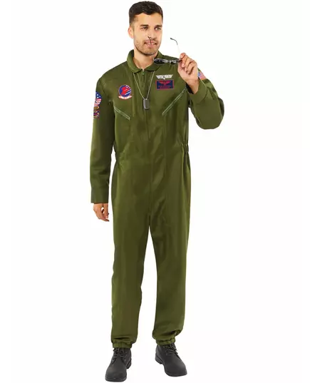 Męski kostium kombinezonu Top Gun™, Rozmiar: Medium, image 2