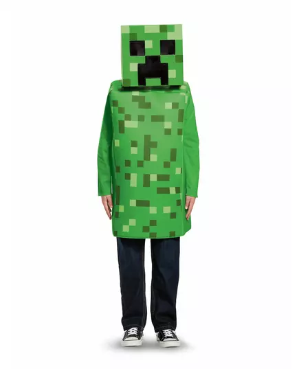 Kostium Creeper Minecraft™ Deluxe dla dzieci, Rozmiar: 5–6 lat(109–126 cm)), image 2