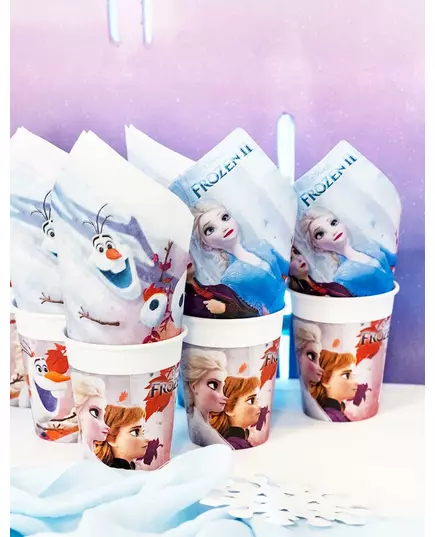 20 papierowych serwetek Frozen 2™ 33 x 33 cm, image 2