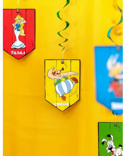 5 Spiralna dekoracja wisząca Asterix™ 60 cm, image 2