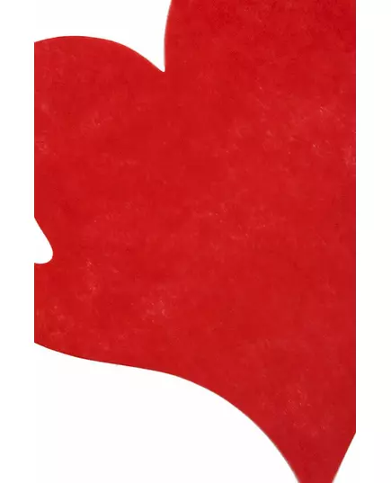 50 czerwonych podkładek w kształcie serca, 38 cm, image 2