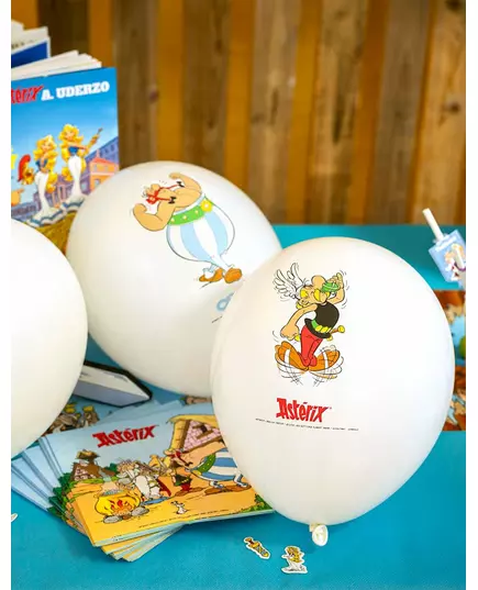 6 lateksowych balonów Asterix™ 27 cm, image 2