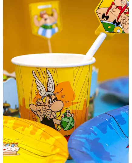 8 papierowych kubków Asterix™ o pojemności 250 ml, image 2