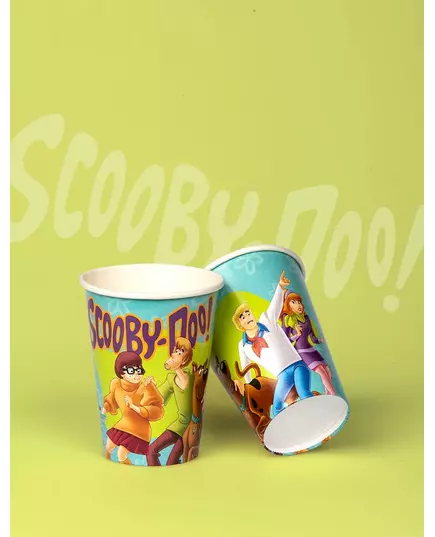 8 tekturowych kubków Scooby-Doo™ o pojemności 210 ml, image 2