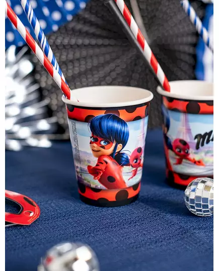 8 Papierowych kubków Biedronka™ w Paryżu 250 ml, image 2