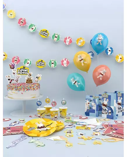 8 kubków tekturowych Rabbids™ o pojemności 200 ml, image 2