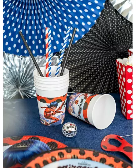 8 Kubków Papierowych Cudowna Biedronka™ 200ml, image 2