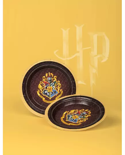 8 małych papierowych talerzyków Harry Potter™ 18 cm, image 2