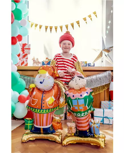Balon foliowy Elf Świętego Mikołaja 46 x 88 cm, image 2