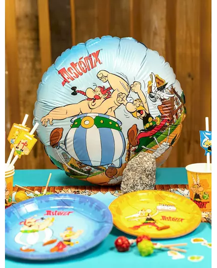 Okrągły balon aluminiowy Asterix™ 43 cm, image 2