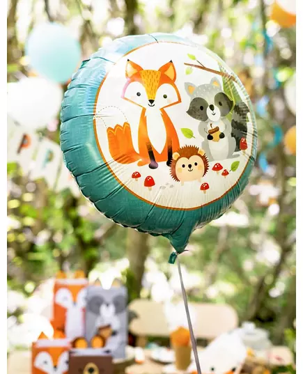 Balon foliowy Zwierzęta Leśne 45 cm, image 2