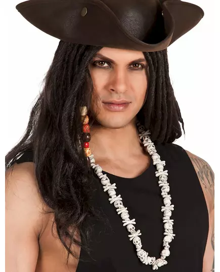 Naszyjnik Halloween Białe Czaszki, image 2