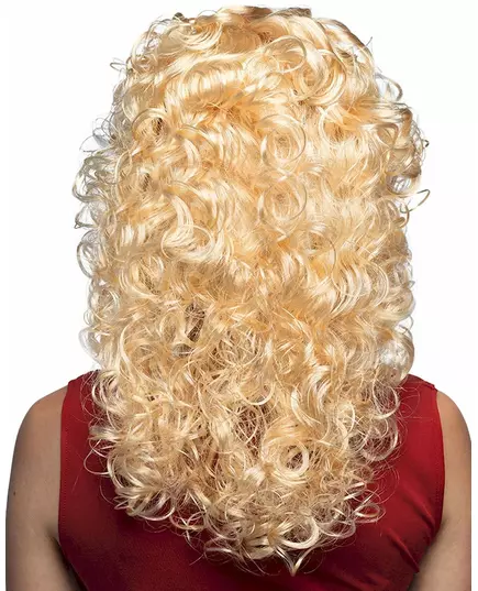 Peruka kręcone blond gwiazda popu, image 2