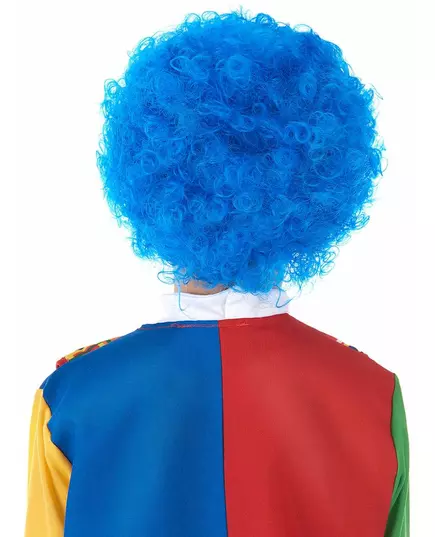 Niebieska peruka klauna dla dzieci, image 2