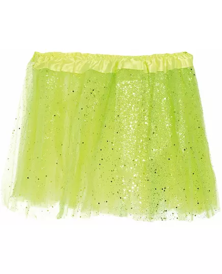 Dziewczęca zielona cekinowa spódniczka tutu, image 2