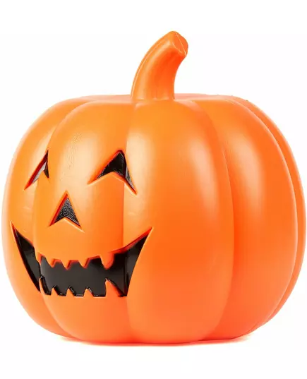 Świecąca dynia plastikowa naturalnej wielkości 32 cm, image 2