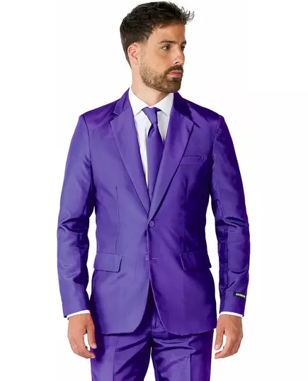 Suitmeister™ Męski Fioletowy Garnitur Mr. Solid, Rozmiar: Small (EU 44-46), image 2