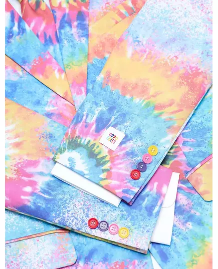 Kostium dla dorosłych Pan Tie-Dye Opposuits™, Rozmiar: Small (EU 44-46), image 2