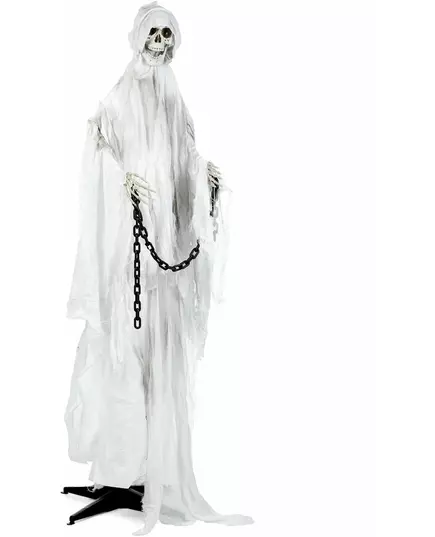 Dekoracja szkielet biały 190 cm, image 2