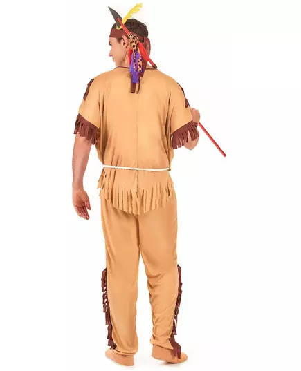 Dwukolorowy kostium Indianina dla mężczyzn, image 2