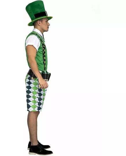 Kostium irlandzki z paskiem od piwa dla dorosłych, image 2