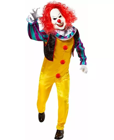 Kostium Clown It™ Deluxe dla dorosłych, Rozmiar: Medium/Large, image 2