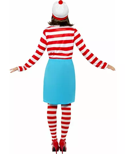 Kostium Gdzie jest Waldo?™ dla kobiet, Rozmiar: Medium, image 2