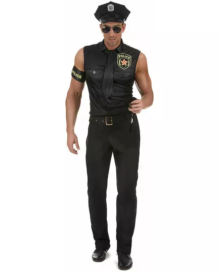 Seksowny kostium policjanta dla mężczyzn, Rozmiar: Large, image 2