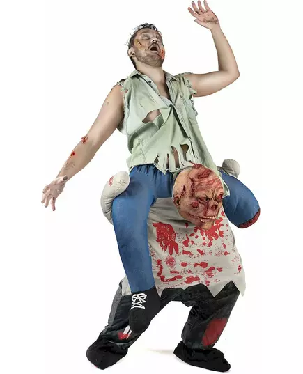 Dorosły kostium zombie 'Carry Me' na Halloween, image 2