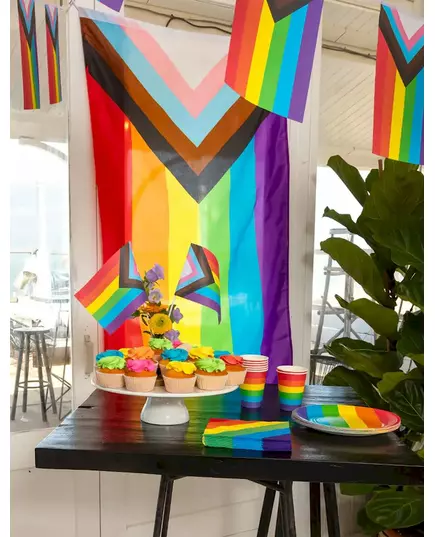Tęczowa flaga LGBTQ+ 90 x 150 cm, image 2