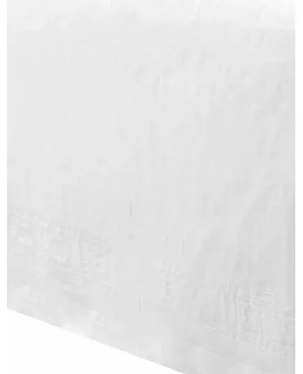 Obrus papierowy biały, w linie, 137 x 274 cm, image 2