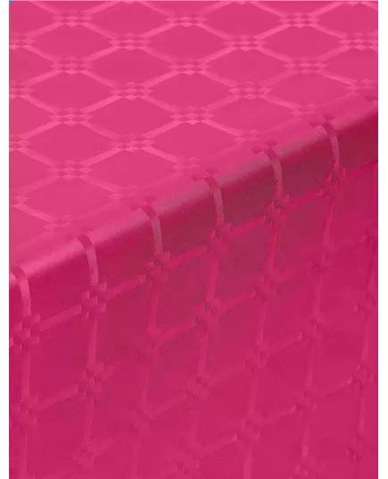 Obrus w rolce z papieru damask, kolor fuksji, 6 m, image 2