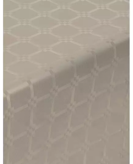 Obrus w rolce z papieru damask, kolor taupe, 6 m, image 2