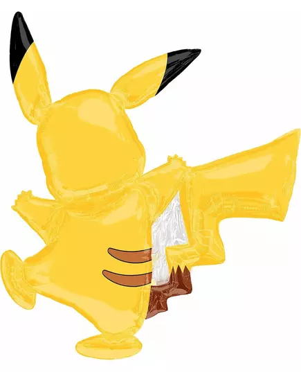 Mały balon foliowy Pikachu Pokémon™ 27 x 33 cm, image 2