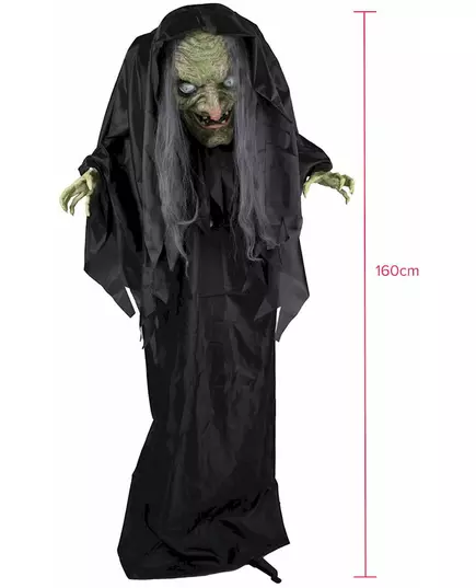 Garbatka czarownica - animowana, z dźwiękiem i światłem, 160 cm, image 2