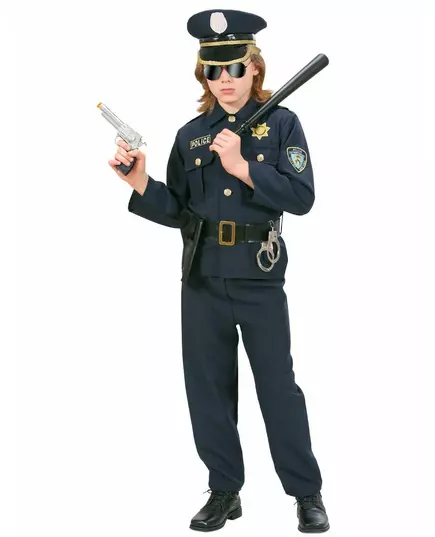 Kostium policjanta granatowy dla chłopca, Rozmiar: 5-7 lat (128 cm), image 2