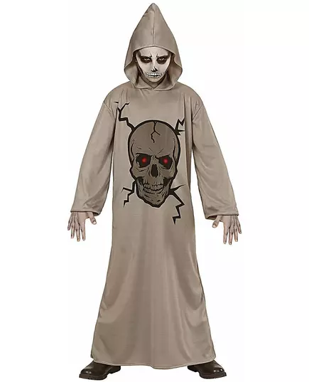 Kostium Halloween Szkielet Ponurego Żniwiarza dla dzieci, Rozmiar: 8-10 lat (140 cm), image 2