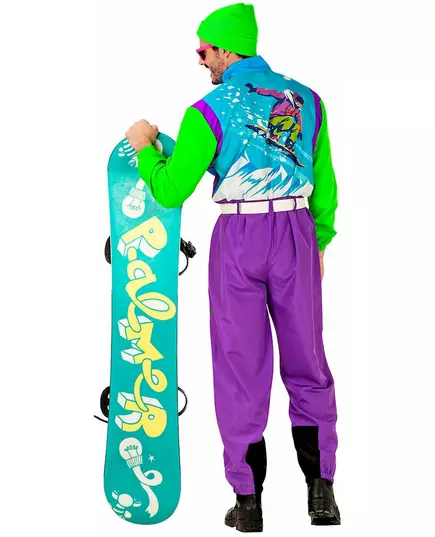 Strój snowboardzisty fluorescencyjny dla dorosłych, Rozmiar: Small, image 2