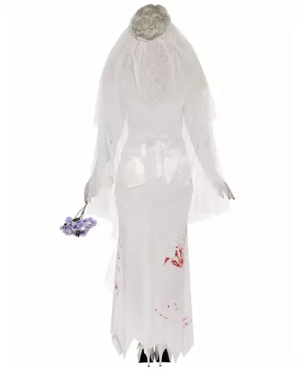 Zombie panna młoda kobieta kostium na Halloween, Rozmiar: Medium, image 2