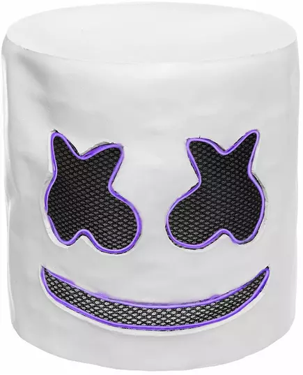 DJ marshmallow led fioletowa maska dla dorosłych, image 2