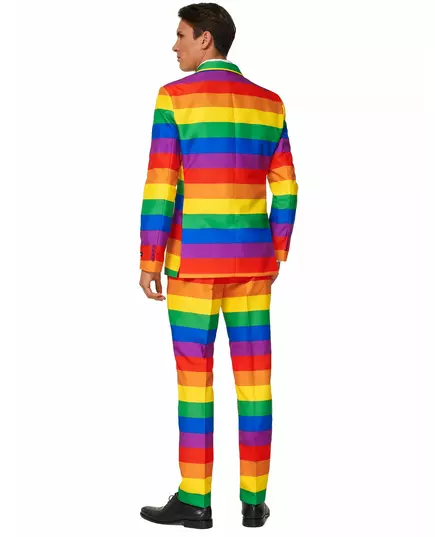 Męski kostium Mr. Rainbow Suitmeister™, Rozmiar: Large (EU 52-54), image 2