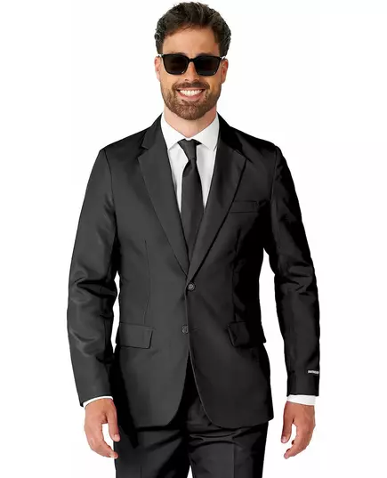 Suitmeister™ Męski Czarny Garnitur Mr. Solid, Rozmiar: XX-Large (EU 60-62), image 2