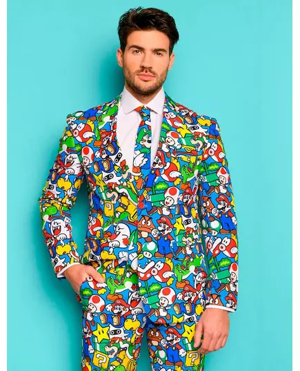 Kostium Super Mario™ dla dorosłych Opposuits™, Rozmiar: Medium/Large (EU 52), image 2