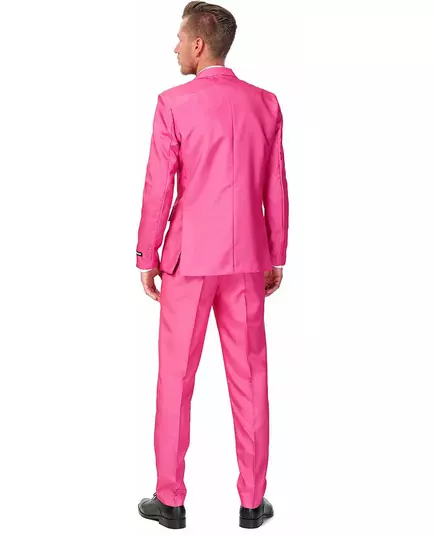 Suitmeister™ Męski Różowy Garnitur Mr. Solid, Rozmiar: Medium (EU 48-50), image 2