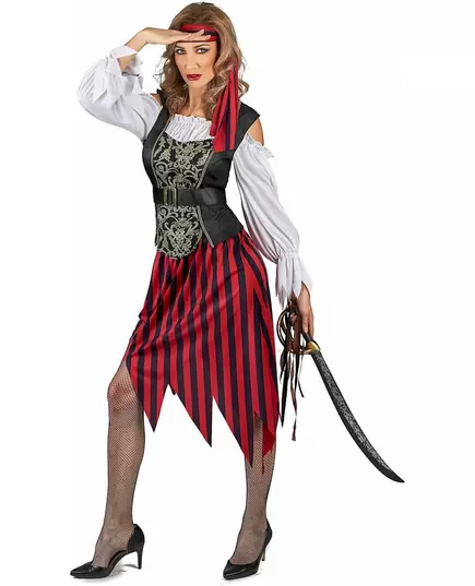 Kostium cygańskiego pirata damski, Rozmiar: Medium, image 2