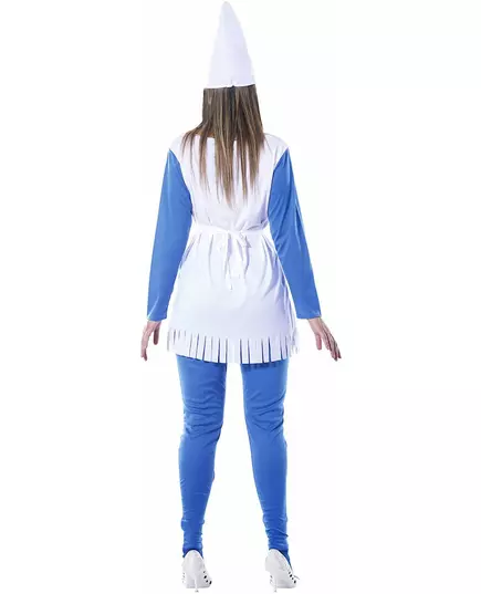 Strój damski w kolorze niebieskim z krasnoludkiem, Rozmiar: Medium (38-40), image 2