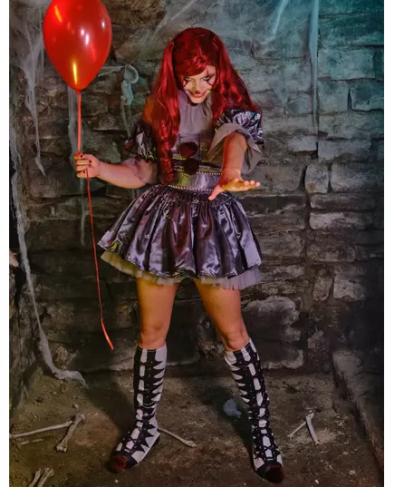 Sukienka-kostium Pennywise dla kobiet, Rozmiar: Medium, image 2